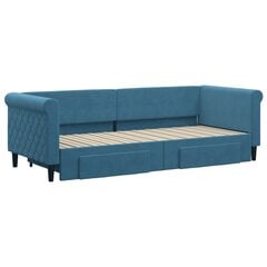 Sofa-lova vidaXL, 80x200 cm, mėlyna цена и информация | Кровати | pigu.lt