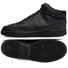 Nike laisvalaikio batai vyrams Court Vision Mid Next Nature M SW888200.1267, juodi цена и информация | Мужские ботинки | pigu.lt