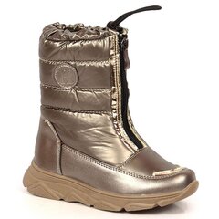 Sniego batai mergaitėms Kornecki sw888350.2691, auksinės spalvos kaina ir informacija | Žieminiai batai vaikams | pigu.lt