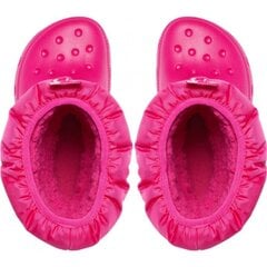 Crocs žieminiai batai vaikams Classic neo sw890206.8229, rožiniai цена и информация | Детские зимние сапожки | pigu.lt