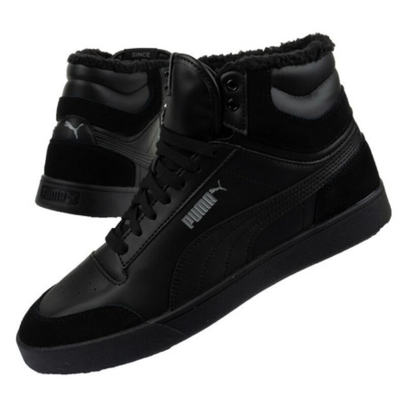 Žieminiai batai vyrams Puma Shuffle Mid M 387609 01, juodi цена и информация | Vyriški batai | pigu.lt