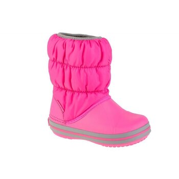 Crocs sniego batai nergaitėms sw891361.1337, rožiniai цена и информация | Детская зимняя обувь | pigu.lt