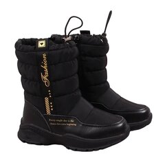 Sniego batai Miss E sw892220.2687, juodi цена и информация | Детские зимние сапожки | pigu.lt