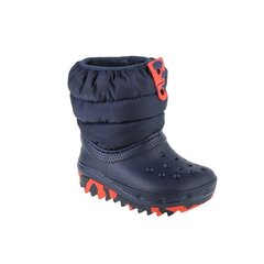 Aulinukai vaikams Crocs Classic Neo Puff Boot Toddler SW9027601336, mėlyni kaina ir informacija | Aulinukai vaikams | pigu.lt