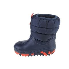 Aulinukai vaikams Crocs Classic Neo Puff Boot Toddler SW9027601336, mėlyni цена и информация | Ботинки детские | pigu.lt