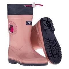Lietaus batai mergaitėms Bejo SW903001.2682, rožiniai цена и информация | Резиновые сапоги детские | pigu.lt