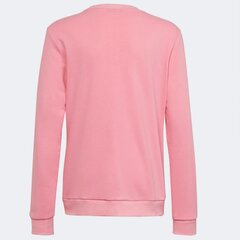 Adidas džemperis mergaitėms D sweat SW909163.8292, rožinis kaina ir informacija | Megztiniai, bluzonai, švarkai mergaitėms | pigu.lt