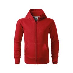 Bluzonas vaikams Malfini Trendy Zipper sw911648.8549, raudonas цена и информация | Свитеры, жилетки, пиджаки для девочек | pigu.lt