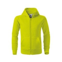 Bluzonas vaikams Malfini Trendy Zipper sw911652.8549, žalias цена и информация | Свитеры, жилетки, пиджаки для девочек | pigu.lt