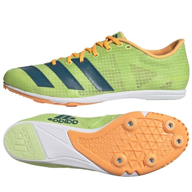 Bėgimo batai Adidas Distance star sw920774.8165, žali kaina ir informacija | Kedai vyrams | pigu.lt