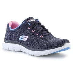 Laisvalaikio batai moterims Skechers W 149570-NVMT, mėlyni цена и информация | Спортивная обувь, кроссовки для женщин | pigu.lt