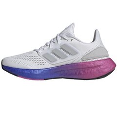 Bėgimo bateliai moterims Adidas Pure Boost 22 W HQ8576, balti цена и информация | Спортивная обувь, кроссовки для женщин | pigu.lt