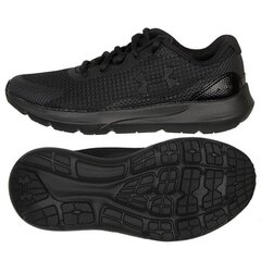 Sportiniai batai vaikams Under Armour BGS Surge 3 SW9297992678, juodi цена и информация | Детская спортивная обувь | pigu.lt