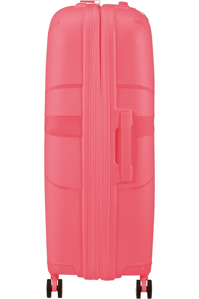 Didelis lagaminas American Tourister Starvibe Spinner Sun Kissed Coral L 77 cm, rožinis kaina ir informacija | Lagaminai, kelioniniai krepšiai | pigu.lt