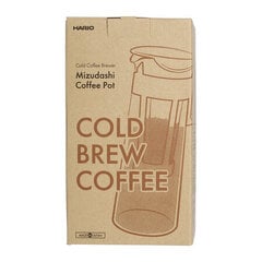 Hario — Мини-кофейник Mizudashi — Аппарат для холодного заваривания — Кремовый цена и информация | Чайники, кофейники | pigu.lt