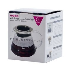 Сервер Hario Range V60-01 Микроволновая печь - 360 мл цена и информация | Чайники, кофейники | pigu.lt