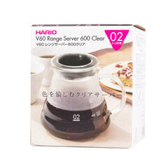 Сервер Hario Range V60-02 - 600 мл цена и информация | Чайники, кофейники | pigu.lt