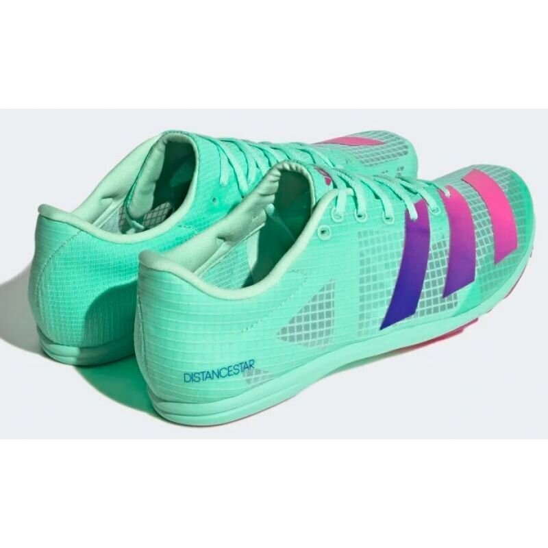 Bėgimo batai vyrams Adidas Spikes Distancestar M sw939034.1268, žali цена и информация | Kedai vyrams | pigu.lt