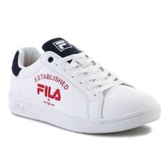 Laisvalaikio batai vyrams Fila Crosscourt 2 Nt Logo M, balti цена и информация | Кроссовки для мужчин | pigu.lt