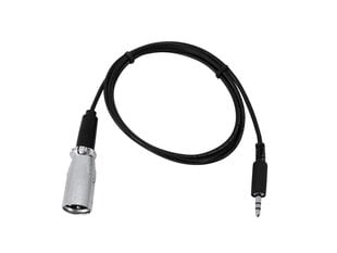 Eurolite, Aux 3.5 mm/XLR, 1 m kaina ir informacija | Kabeliai ir laidai | pigu.lt