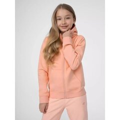 Bluzonas mergaitėms 4F SW945710.6482, oranžinis kaina ir informacija | Megztiniai, bluzonai, švarkai mergaitėms | pigu.lt