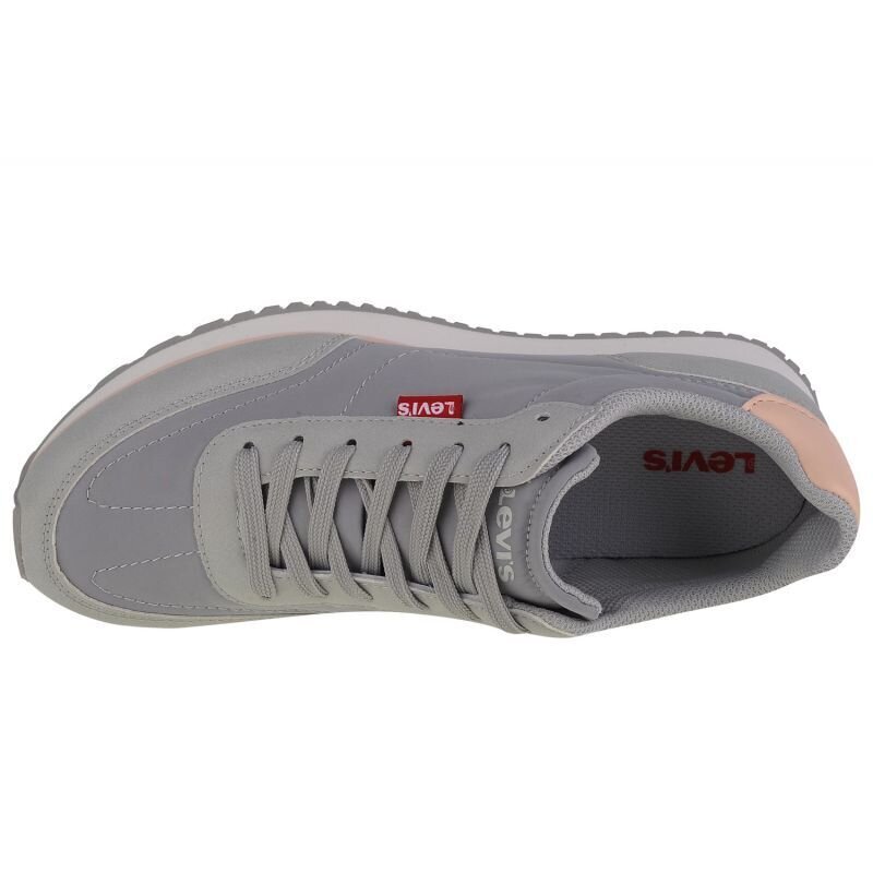 Levi's laisvalaikio batai moterims Stag Runner S W 234706-680-54, pilki kaina ir informacija | Sportiniai bateliai, kedai moterims | pigu.lt