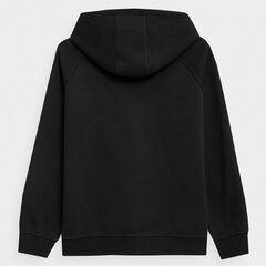 Bluzonas mergaitėms 4F SW947762.8293, juodas kaina ir informacija | Megztiniai, bluzonai, švarkai mergaitėms | pigu.lt