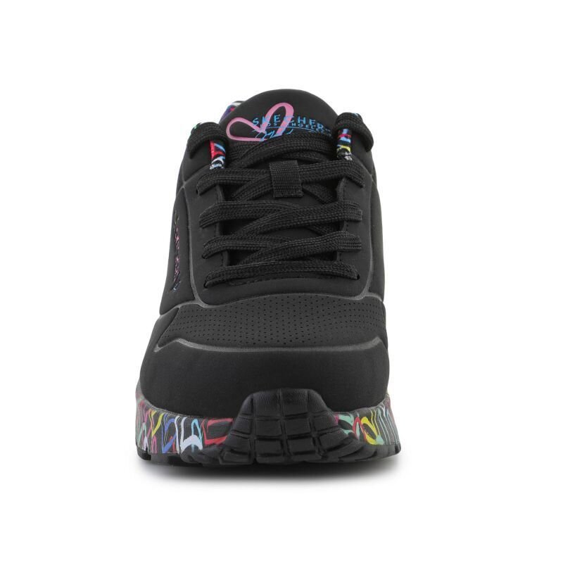 Sportiniai batai vaikams Skechers Lovely Luv SW9481708185, juodi kaina ir informacija | Sportiniai batai vaikams | pigu.lt