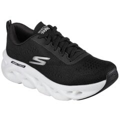 Sportiniai batai moterims Skechers Go Run Swirl Tech W 128791-BKW, juodi kaina ir informacija | Sportiniai bateliai, kedai moterims | pigu.lt