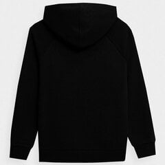 4F džemperis berniukams Jr SW952852.8293, juodas kaina ir informacija | Megztiniai, bluzonai, švarkai berniukams | pigu.lt