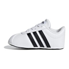 Adidas batai berniukams Vl court 2.0 SW953552.1278, balti цена и информация | Детская спортивная обувь | pigu.lt