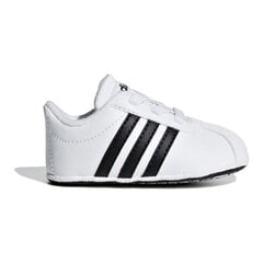 Adidas batai berniukams Vl court 2.0 SW953552.1278, balti цена и информация | Детская спортивная обувь | pigu.lt