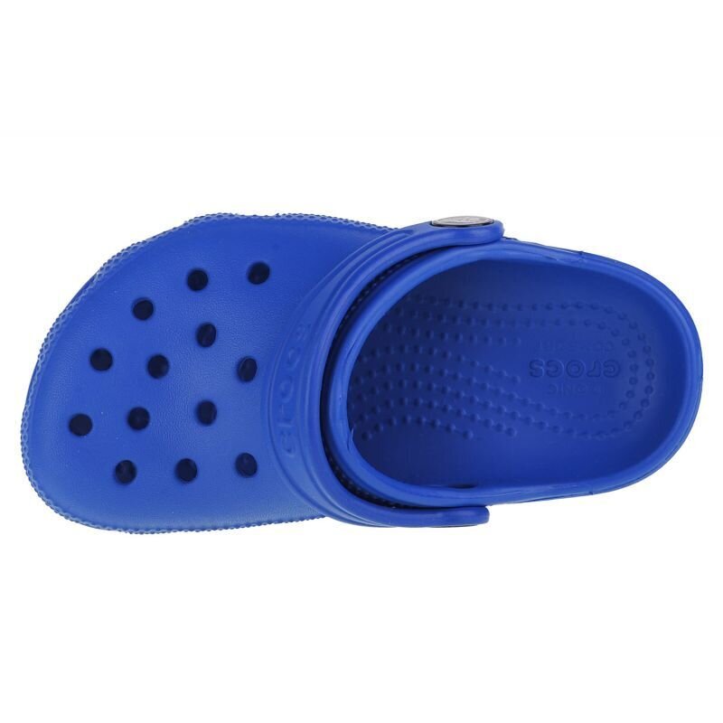 Šlepetės vaikams Crocs Classic Clog T Jr 2069904KZ SW9554121337, mėlynos цена и информация | Šlepetės, kambario avalynė vaikams | pigu.lt