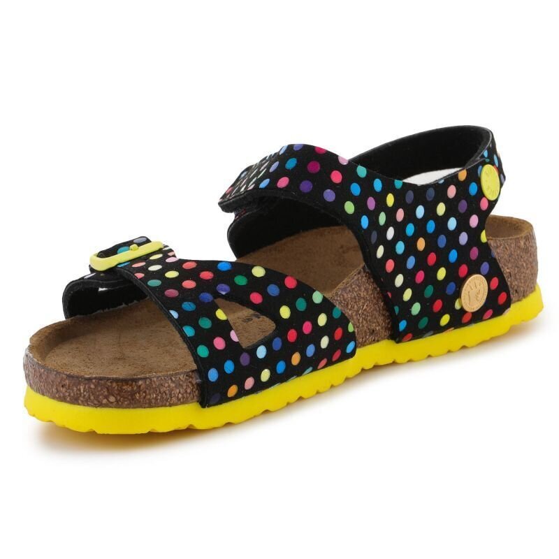 Basutės vaikams Birkenstock Colorado Rivet Logo Digital Dots Black SW9558308152, juodos kaina ir informacija | Basutės vaikams | pigu.lt