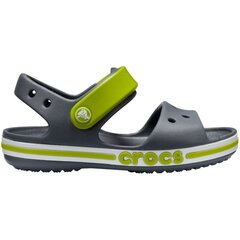 Basutės vaikams Crocs Bayaband SW9568098225, pilkos цена и информация | Сандали NATIVE Charley Block Child 233954 | pigu.lt