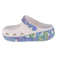 Šlepetės vaikams Crocs Cutie Crush Butterfly Kids Clog 20829894S SW9598291301, baltos цена и информация | Детские тапочки, домашняя обувь | pigu.lt