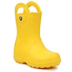 Crocs guminiai batai vaikams Handle It SW627909.8181, geltoni kaina ir informacija | Guminiai batai vaikams | pigu.lt