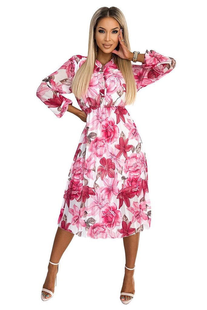 Suknelė moterims Numoco Nlm2015.5314, rožinė kaina ir informacija | Suknelės | pigu.lt