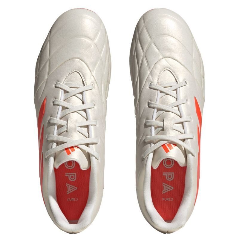 Sportiniai batai vyrams Adidas Copa Pure.3 FG M HQ8941, balti цена и информация | Kedai vyrams | pigu.lt