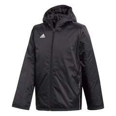 Sriukė berniukams Adidas Core 18 sw328889.8331, juoda цена и информация | Куртки для мальчиков | pigu.lt