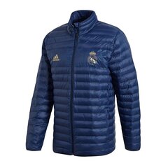 Adidas striukė vyrams Real Madrid SSP SW531348.1899, mėlyna цена и информация | Мужские куртки | pigu.lt
