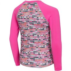 Termo marškinėliai mergaitėms 4F SW606648.8453, rožiniai цена и информация | Рубашки для девочек | pigu.lt