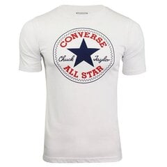 Marškinėliai berniukams Converse Jr 961009001 SW6143588329, balti kaina ir informacija | Marškinėliai berniukams | pigu.lt