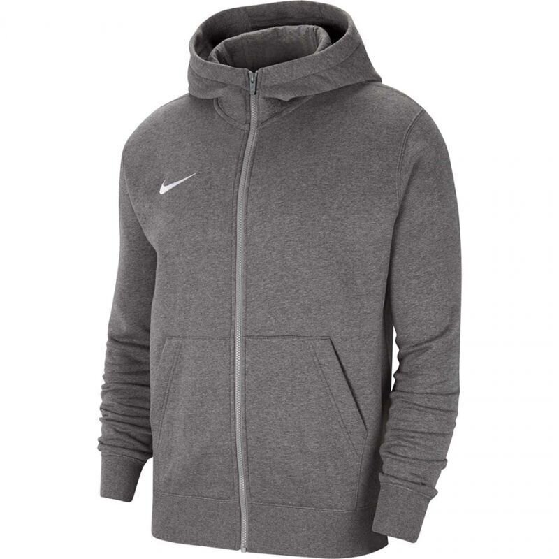 Nike džemperis berniukams Park 20 fleece full-zip hoodie junior CW6891-071 SW644901.1903, pilkas цена и информация | Megztiniai, bluzonai, švarkai berniukams | pigu.lt