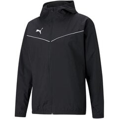 Puma striukė vyrams teamRise All Weather Jacket M SW654781.5654, juoda цена и информация | Мужские куртки | pigu.lt