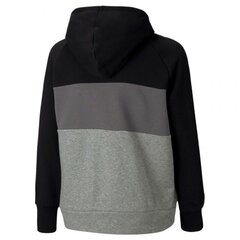 Puma džemperis berniukams Alpha hoodie 585892 01 SW668952.8327, juodas kaina ir informacija | Свитеры, жилетки, пиджаки для мальчиков | pigu.lt