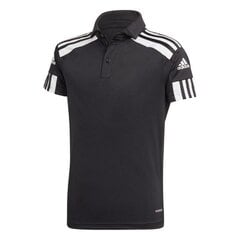 Adidas marškinėliai berniukams Squadra 21 SW717460.8335, juodi цена и информация | Рубашка для мальчиков | pigu.lt