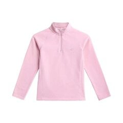 Bluzonas mergitėms 4F SW743236, rožinis. kaina ir informacija | Megztiniai, bluzonai, švarkai mergaitėms | pigu.lt