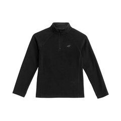 Bluzonas mergaitėms 4F SW743237, juodas kaina ir informacija | Megztiniai, bluzonai, švarkai mergaitėms | pigu.lt