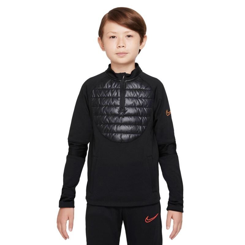 Nike džemperis berniukams Therma-fit academy winter warrior DC9154-010 SW755269.8339, juodas kaina ir informacija | Megztiniai, bluzonai, švarkai berniukams | pigu.lt